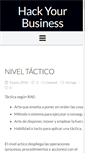 Mobile Screenshot of hackingyourbusiness.com